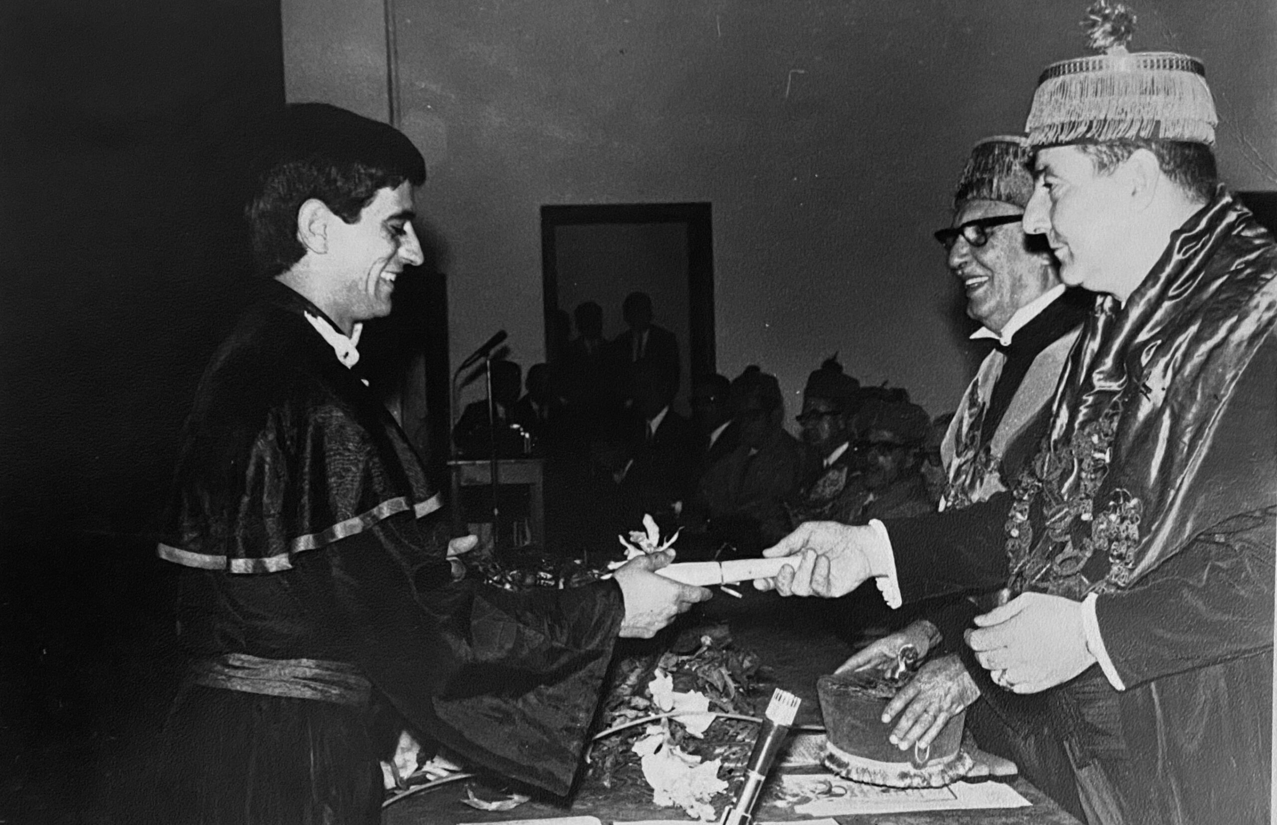 Formatura Dr. Gilberto Diogo em dezembro de 1970