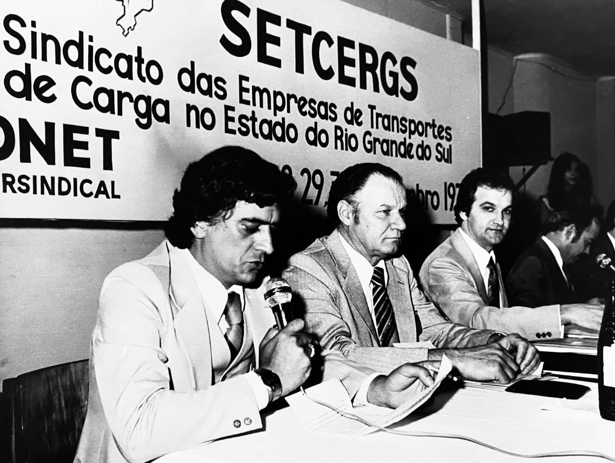 Dr. Gilberto Diogo no Sidicato dos Transportadores de Cargas